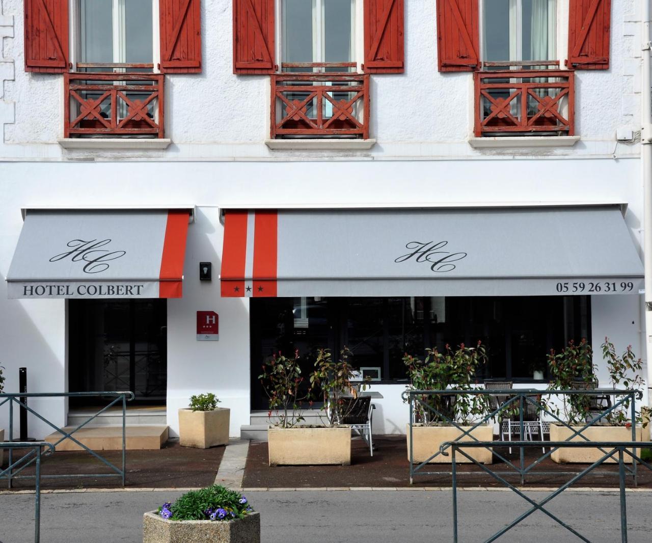 Hotel Colbert Saint-Jean-de-Luz Esterno foto